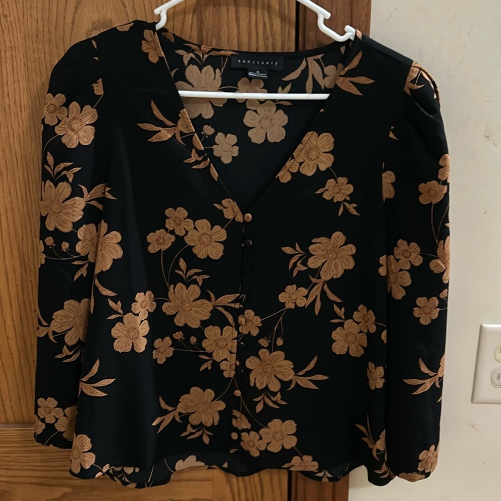 Sanctuary Floral Blouse